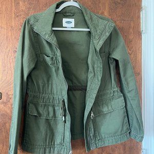 Green Utility Jacket (Old Navy) - Size Sm